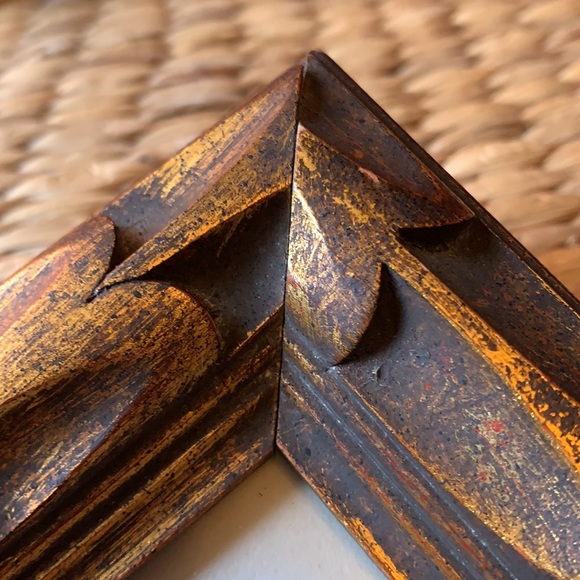 Beautiful framed artwork by REMBRANDT Van Rijn “The Windmill” watercolor etching - Picture 10 of 10